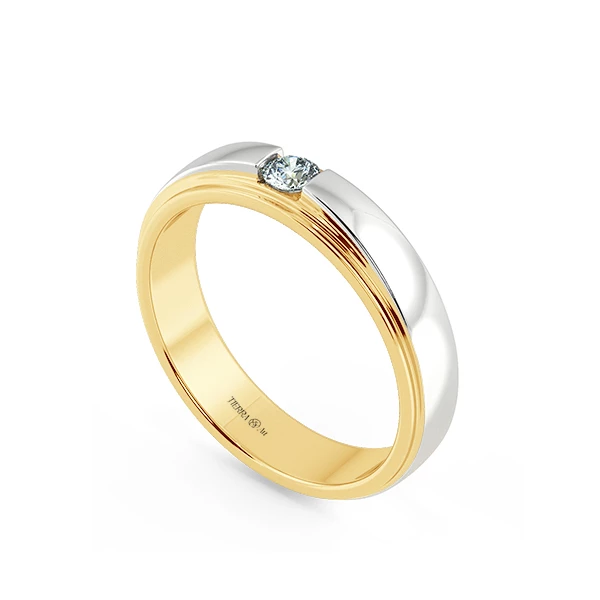 Modern Wedding Band Set NCC2014 4